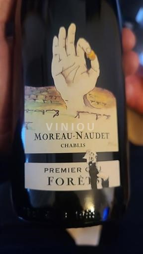 Burgundi Chablis Premier Cru Premier Cru Domaine Moreau-Naudet forêts 2019