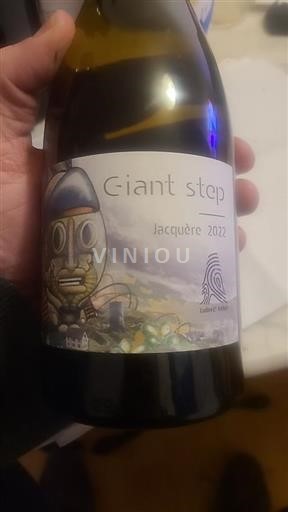 Savoie og Bugey Savoie-vin Ludovic Archer Giant Step Jacquère 2022