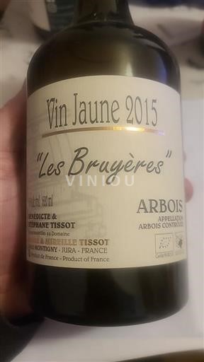 Jura Arbois Domaine André et Mireille Tissot Les Bruyères 2015
