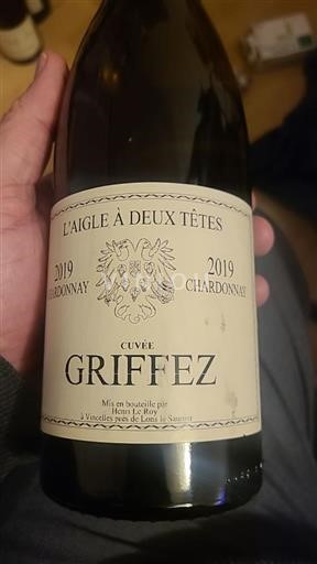 Jura Côtes-du-jura Domaine L'Aigle à Deux Têtes Griffez 2019