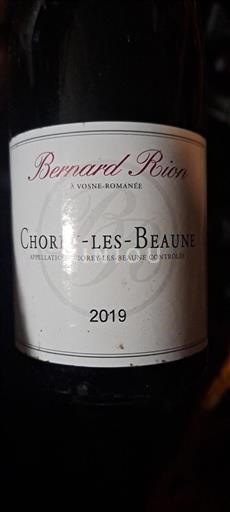 Burgundsko Chorey-lès-Beaune Bernard Rion 2019