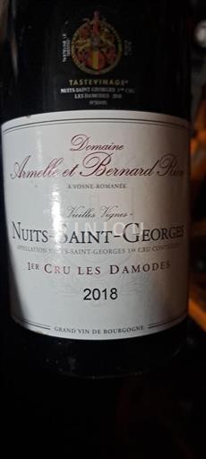 Bourgondië Nuits-saint-georges Premier Cru Domaine Armelle et Bernard Rion Les Damodes 2018