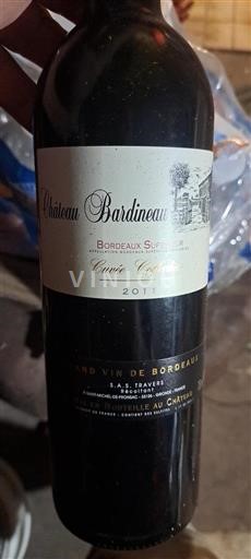 Bordeaux Bordeaux Supérieur Château Bardineau Collection 2011