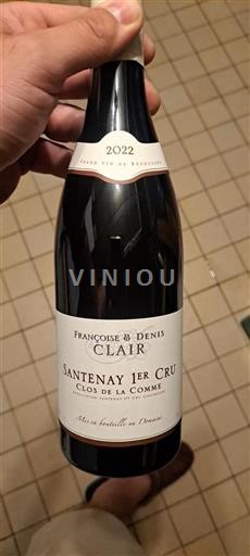Borgogna Non specificato Premier Cru Françoise & Denis Clair Clos de la Comme 2022