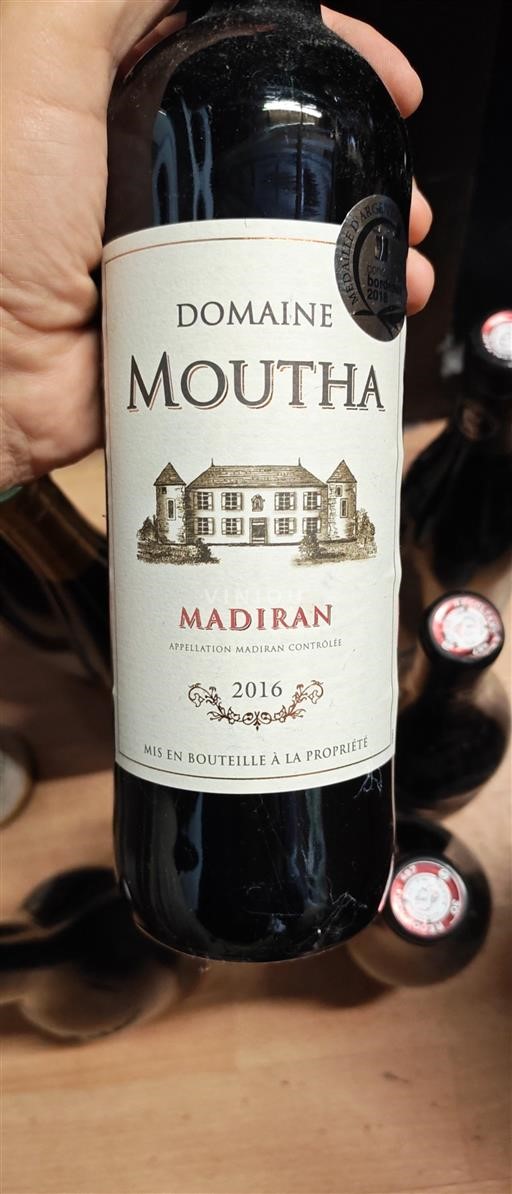 South West Madiran Domaine Moutha 2016