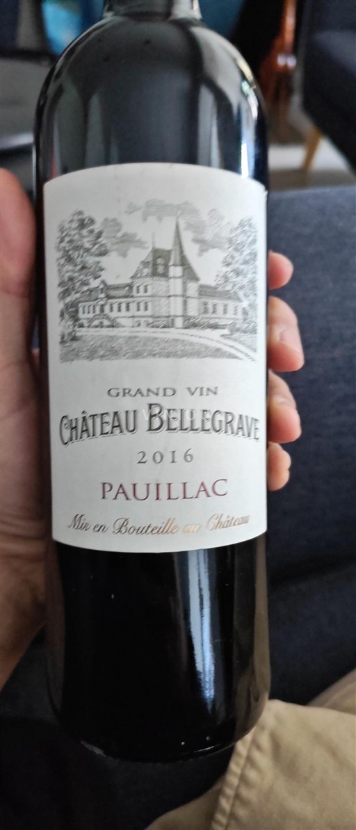 Bordeaux Pauillac BELLES GRAVES 2016