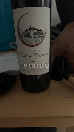 Bordeaux Saint-Émilion Grand Cru Grand Cru Cruzeau 2019