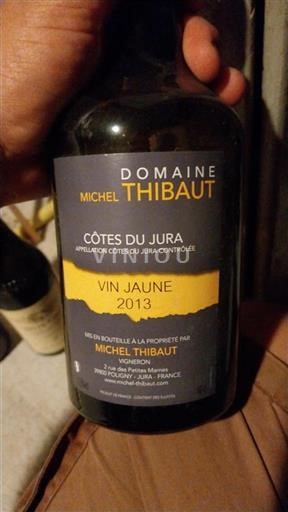 Jura Côtes du Jura Domaine Michel Thibaut 2013