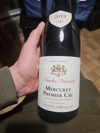 Borgoña Mercurey Premier Cru Naudin Varrault 2018
