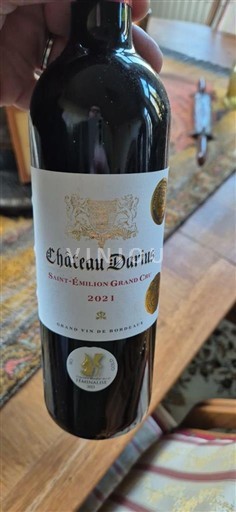 Bordeaux Saint-Émilion Grand Cru Grand Cru Château Darius 2021