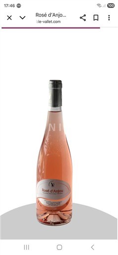 Thung lũng sông Loire Rosé d'Anjou Domaine Brigneau 2025