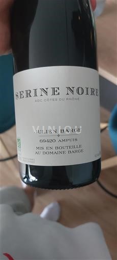 Rona dolina Côtes-du-Rhône Domaine Julien Barge Serine Noire 2023