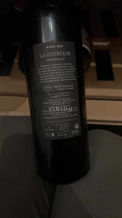 Provence Côtes-de-provence La Courtade 2022