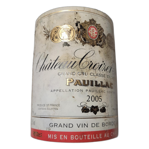 Bordeaux Pauillac Château Croizet-Bages 2005