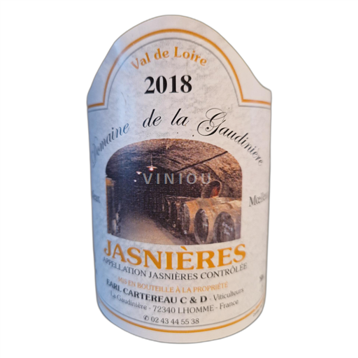 Loirevallei Jasnières Domaine de la Gaudinière 2018