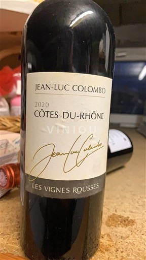 Valle del Ródano Côtes del Ródano Jean-Luc Colombo Les Vignes Rousses 2020