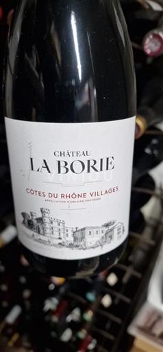 Rona dolina Côtes-du-Rhône-Villages Château La Borie 2019