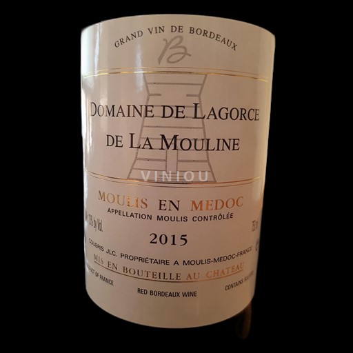 Bordeaux Moulis-en-Médoc Domaine Lagorce de La Mouline COUBRIS JLC 2015