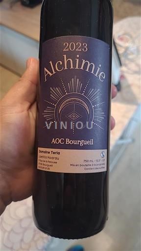 Loiren laakso Bourgueil Domaine Terla Alchimie 2023