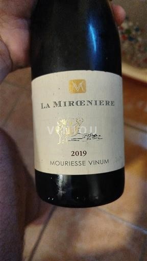 Rhône-dalen Ikke specificeret Domaine Mouriesse Vinum La MirŒniere 2019