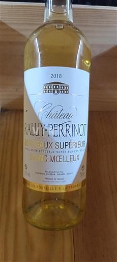 Bordeaux Bordeaux supérieur Château Raluy Perrinot 2018