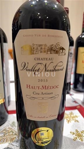 Bordeaux Haut-Médoc Cru Artisan Château Viallet Nouhant 2015