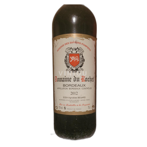 Bordeaux Château Rochet Réserve des Sapeurs Pompiers 2012