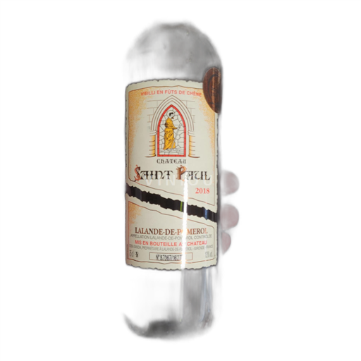 Bordeaux Lalande-de-Pomerol Château Saint Paul Vieilli en fûts de chêne 2018