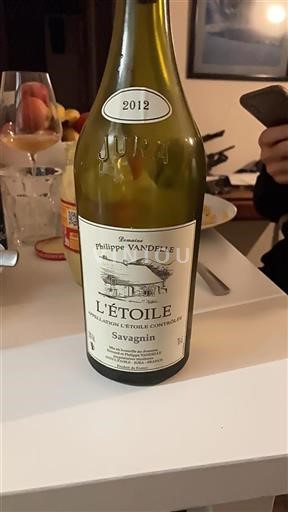 Jura L'Étoile Domaine Philippe Vandelle 2012