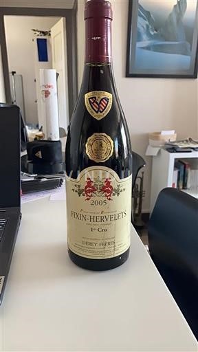 Burgundy Fixin Premier Cru Domaine Derey Frères 2005