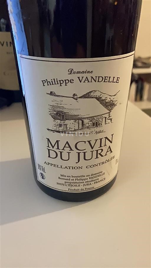 Jura Rượu Macvin-du-jura Domaine Philippe Vandelle Không niên vụ