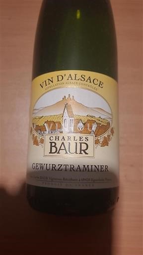 Alsace Gewurztraminer Charles Baur 2011