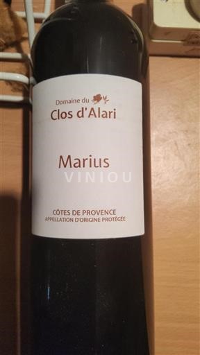 Provenza Côtes de Provenza Clos Alari Marius 2016