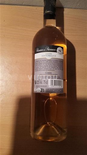 Corse Réserve du Président Historique 2022