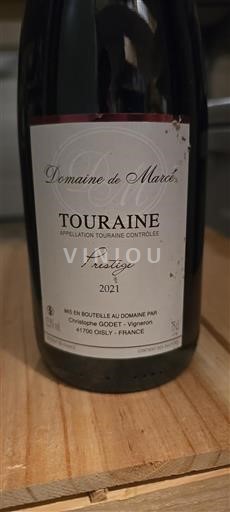 Dolina Loare Touraine Domaine Marcé Prestige 2021