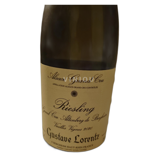 Alsace Alsace Grand Cru Gustave Lorentz Riesling Altenberg de Bergheim 2020