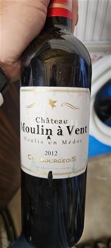 Bordeaux Moulis-en-Médoc Château Moulin à Vent 2012