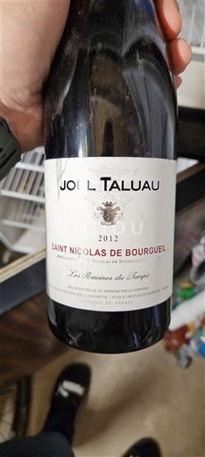 Valle del Loira Saint-Nicolas-De-Bourgueil Joël Taluau Les Racines du Temps 2012