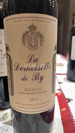 Bordeaux Médoc Château By La Demoiselle de By 2015