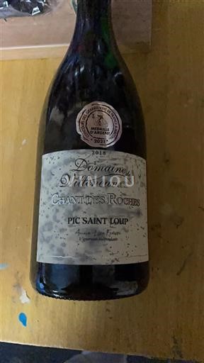 Languedoc Pic-saint-loup Domaine Villeneuve Chant des Roches 2018