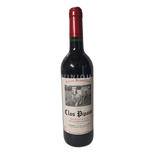 Bordeaux Clos Pipaud 2012