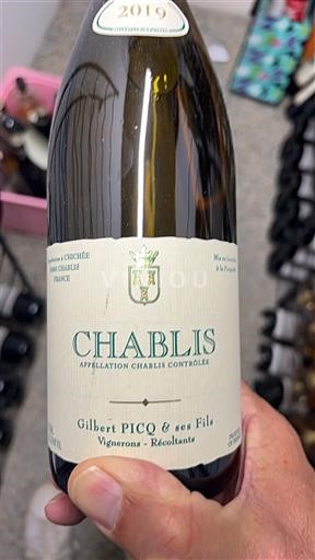 Bourgogne Chablis Gilbert Picq & ses Fils 2019