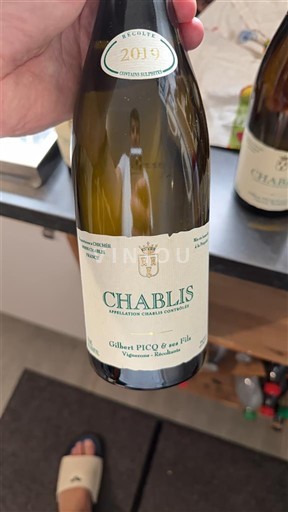 Burgundi Chablis Gilbert Picq & ses Fils 2019