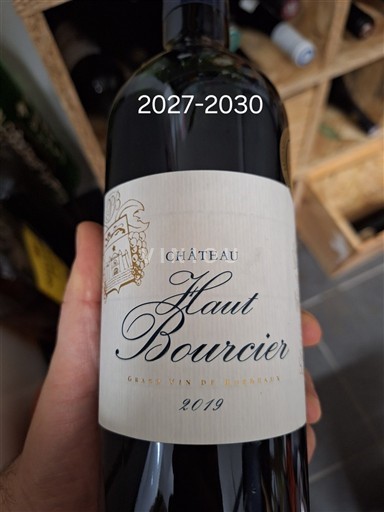 Burdeos Blaye-Côtes de Burdeos Haut-Bourcier 2019