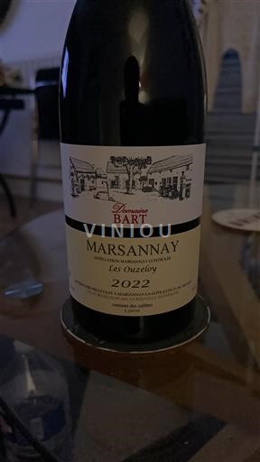 Bourgogne Marsannay BART Les Ouzeloy 2022