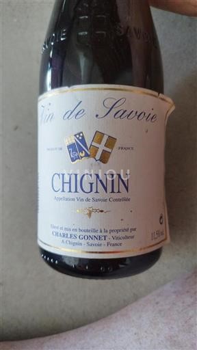 Savoie et Bugey Chignin Charles Gonnet 2004