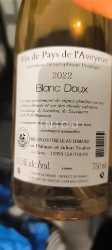 Zuidwest-Frankrijk Niet gespecificeerd Philippe et Julien Teulier 2022