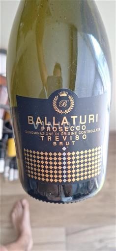 Vêneto Prosecco Ballaturi Não Sazonado