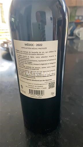 Bordéus Médoc Medoc 2022