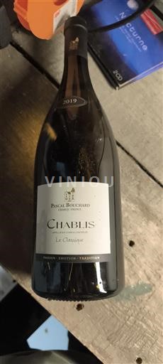 Burgundija Chablis Pascal Bouchard Le Classique 2019